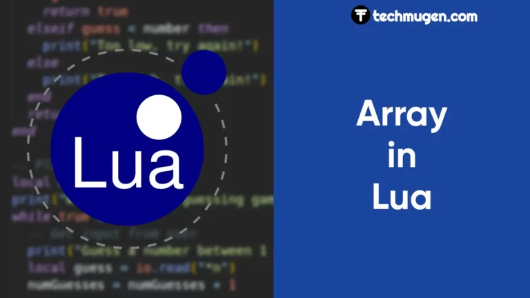 array in Lua