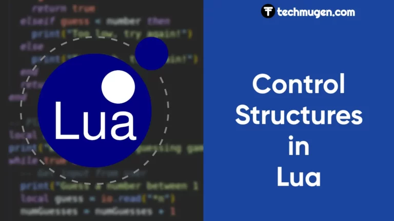 control structures in lua