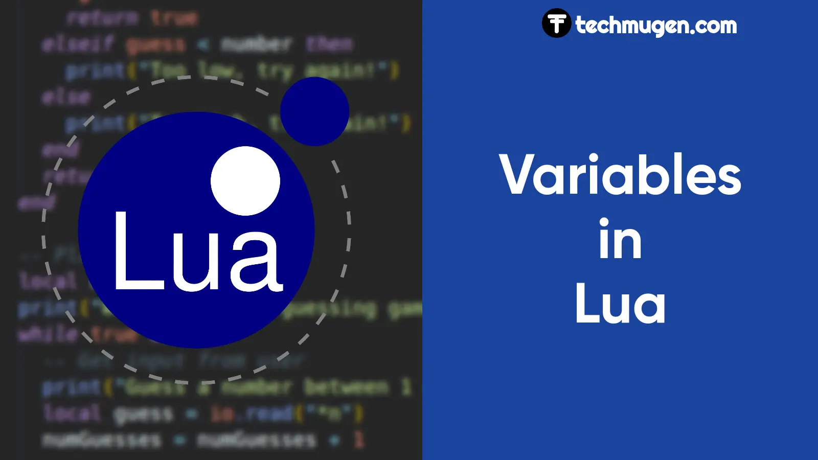 variables in lua